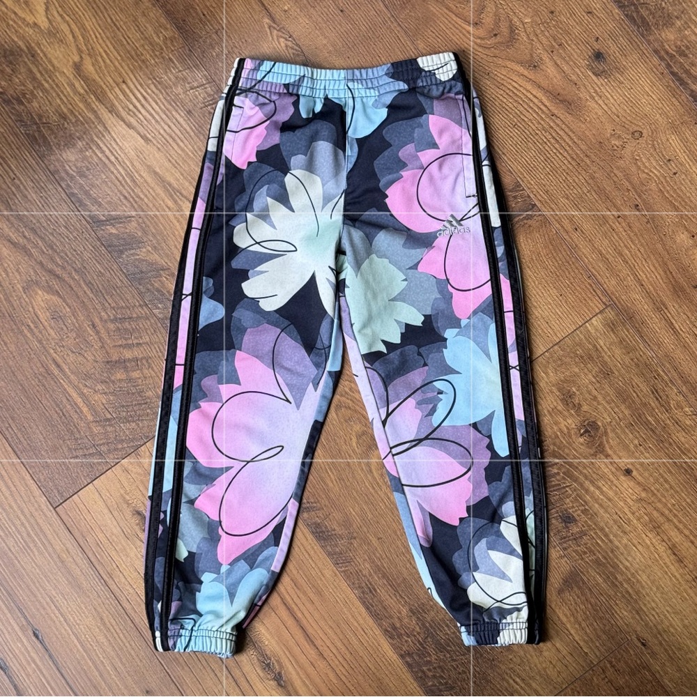 Adidas Floral Tricot Track Pants